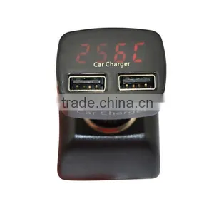 Car Battery Charger, New Design With 2 USB Output, 2.1A+1A thumbnail-1