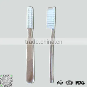 Big Head High Quality Crystal Transparent Brush Hand Adult Toothbrush, Medium Nylon Bristle Adult Toothbrush Factory thumbnail-1