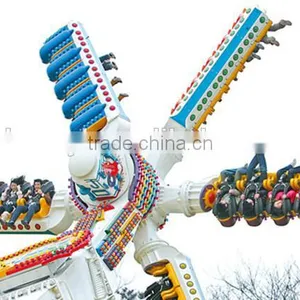High Quality Good Price Outdoor Playground Rides for Adults Electric Rapid Swing Windmill Ride for Sale thumbnail-4