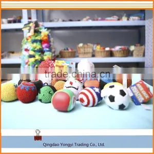 Mini Stuffed Hacky Sack/ Footbag/juggling Ball thumbnail-6