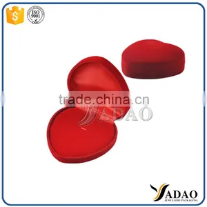 Heart Shape Velvet Jewelry Packaging Box Manufacturer thumbnail-1