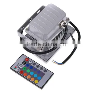 CE Rohs TUV Approval Outdoor Lighting 10W RGB DC12/24V IP65 Waterproof Multi Christmas Color Changing Outdoor Led Flood Light thumbnail-6