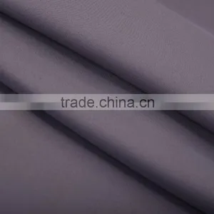 Hot Sale Simple Design 210gsm Polyester Flame Retardant Plain Blackout Curtain Fabric Blackout thumbnail-1