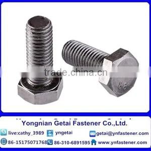 Hexagonal Head Bolts Full Thread DIN933/DIN931 M6-M42, ZP GR4.8/8.8 thumbnail-3