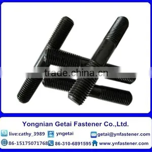 Double End Studs in Bolts, DIN933/931 H.D.G / Galvanized With Black /yellow Zinc Plated/blue White thumbnail-5