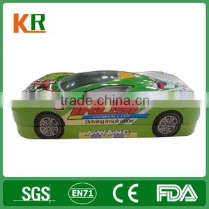 Car l Shape Stationery Tin Box / Tin Canister thumbnail-1