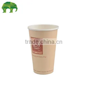 Disposable Single Wall Paper Cup, Coffee Cups for Coffee to go thumbnail-6