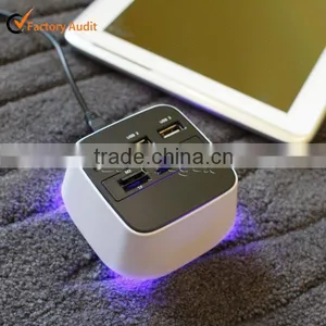 2016 US Best Selling 3 Port HUB Combo USB 2.0 Card Reader USB 2.0 thumbnail-4