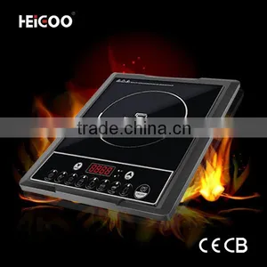 Kitchen Appliance 4 Digit Display Induction Plastic Body Cooker Electric Induction Cooker thumbnail-1