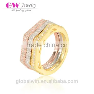 New Design Latest Gold Designs Cheap Lucky Stone Finger Ring thumbnail-1