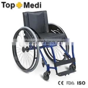 Cheap Price Leisure and Sports Wheelchair With Quick Release Wheels for Disabled thumbnail-1
