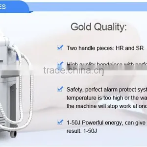Most Popular Beauty Equipment New Style 1-50J/cm2 Ipl Shr Hair Removal Machine thumbnail-4