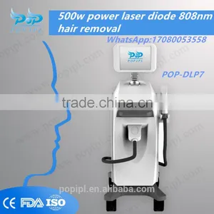 Diode Laser 808nm Machine for Hair Removal Symptoms of Speckle and Telangiectasis With CE POP- DL7 thumbnail-3