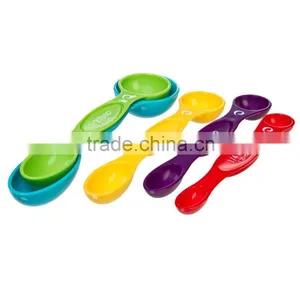 5 Pcs Magnetic PP Kitchen Cooking Plastic Measuring Spoon thumbnail-4