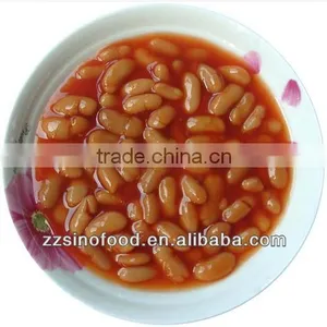 New Crop Canned White Kidney Beans in Tomato Sauce Canned Food thumbnail-1