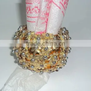 Napkin Ring Beaded thumbnail-1