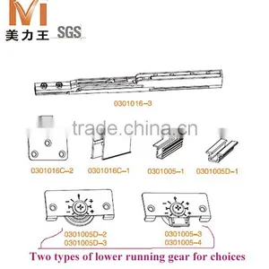 Soft Close Sliding Wardrobe Door Fittings System thumbnail-5