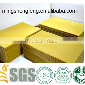 2016 Pure Beeswax Foundation Sheet Bee Wax Sheet for Sale Plastic Beeswax Comb Foundation thumbnail-4