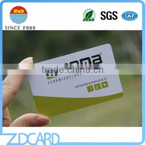 CMYK Printing Matte Plastic Pvc Card Manufaturer thumbnail-1
