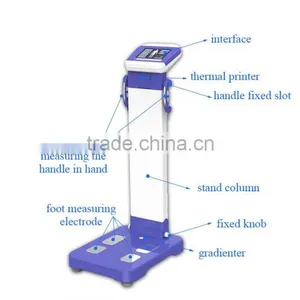 2017 Most Popular Body Fat Analysis/human Body Element Analyzer Machine thumbnail-2