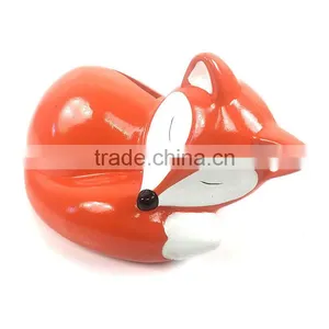 Cermaic Fox Animal Money Box thumbnail-1