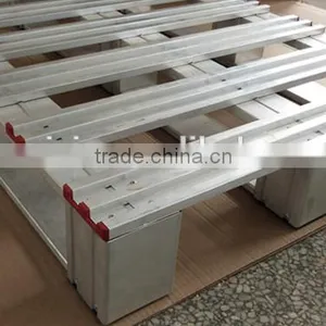 4-Way Entry Type and Double Faced Style Recycle Aluminum Alloy Pallet thumbnail-3