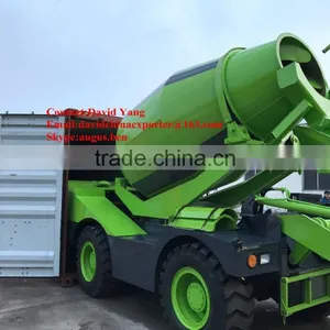 3.5 m3 Diesel Concrete Mixer 4X4 Mixer Self Propelled Self Loading Mixing Small Concrete Mobile Truck for Sale thumbnail-3