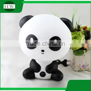 Plastic Decorative Cartoon Panada Eye Protection Rechargeable Led Study Reading Desk Table Night Light Lamp thumbnail-5