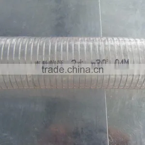 High Pressure Clear Reinforced PVC Fuel Hose Flexible Tube thumbnail-6