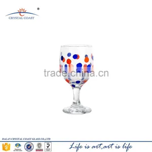 Hot Sale Clear Glass Cup Drinking Golet Water Goblet thumbnail-1