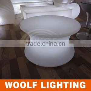 Lighting Up Simple Design Illuminated Modern Decorative Led Cylinder Tea Table thumbnail-2
