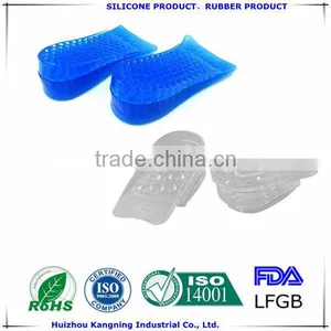 Silicone Increase Height Insoles Taller Lift Shoe Inserts Shoes Pads thumbnail-1