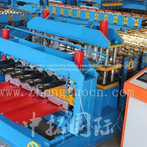 Special 2015 New Design Double Layer Roll Forming Machine thumbnail-1