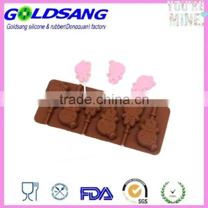 6 Heart Shape Cake Soap Mold Flexible Silicone Candy Chocolate Mould thumbnail-4