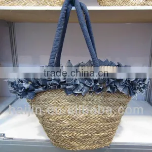 Craft Seagrass Handmade Fashion Tote Bag thumbnail-1