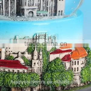 Scenery Resin Snow Globe For Home Decoration thumbnail-4