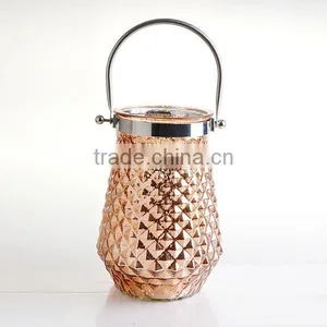 Glass Lantens With Handle thumbnail-4