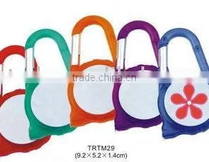 Plastic Mini Tape Measure With Carabiner thumbnail-1