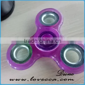 2017 New Finger EDC Hand Spinner Alloy Fidget Spinner Led Flashing Light thumbnail-6