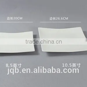 High Quality White Square Dining Plate Set thumbnail-2