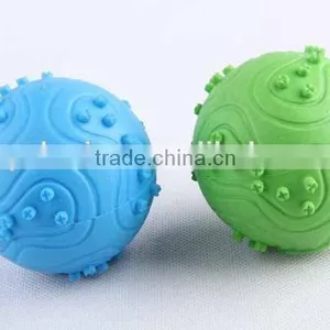 TPR Pet Toy Colorful Round Ball Hot Sale Dog Toy thumbnail-3