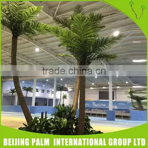Artificial Washingtonia Palm Tree for Water Proof thumbnail-2
