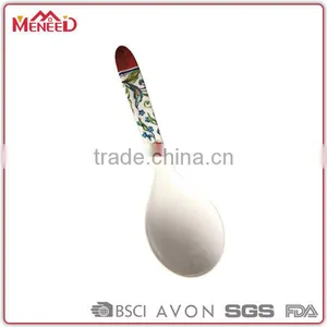 Wholesale Kitchen Items Break-resistant Large Melamine Kitchen Tools, Colored Plastic Rice Spoons thumbnail-1