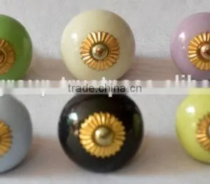 New Latest Design Mix Color Hand Painted Cabinet Knobs thumbnail-3
