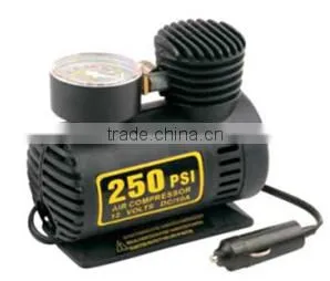 S60193 Mini 250 PSI 12V Car Auto Portable Pump Tire Tyre Inflator Air Compressor thumbnail-1