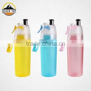 2017 Logo Printing Aluminum Sports Bottle Manufacturer Customized Plastic Sport Bottle thumbnail-1