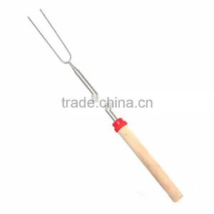 Steel Outdoor Bbq Marshmallow Roasting Stick With Flexible Handle thumbnail-2