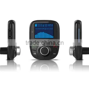 High End Car MP3 Player With Bluetooth Car Kit Car Charger FM Transmitter TF Card/USB Disk Cigar Lighter Lcd Sceen thumbnail-4