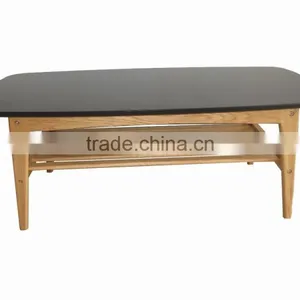 Wholesale Coffee Table Olied Finished Solid Wood Furniture for Sale thumbnail-2