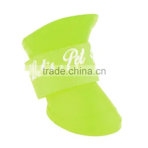 4PCS Waterproof Pet Dog Sandals Spring and Summer Dog Rain Shoes Small Dogs Teddy Poodle Boots Anti-Slip Paws Booties L thumbnail-6